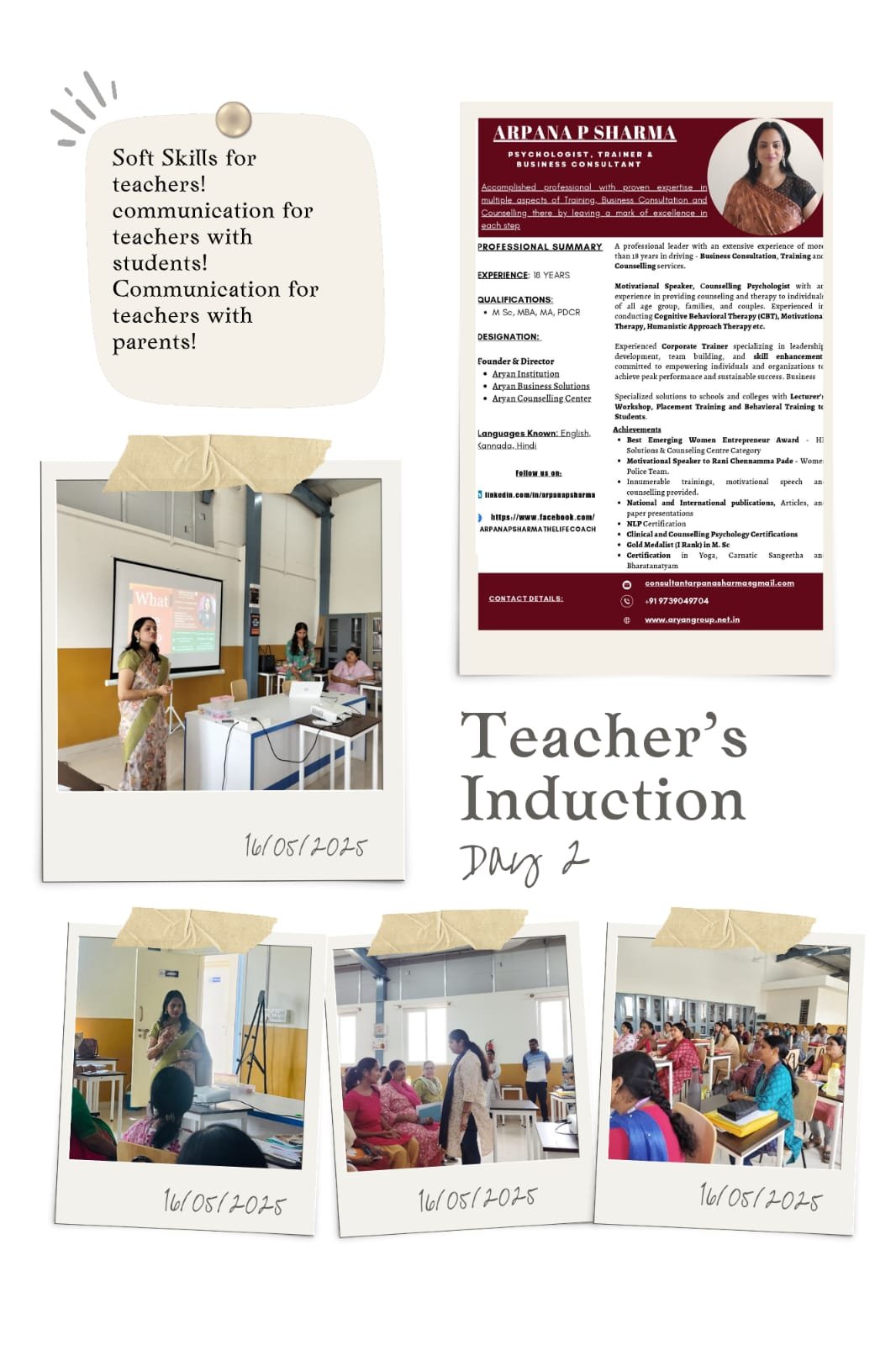 Teachers Induction 2025